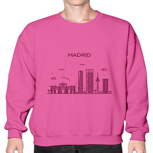 Madrid 1202# - cities- Sweatshirt - Crew