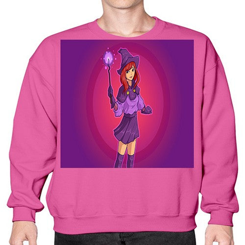 Magician school girl 181# - anime- Sweatshirt - Crew