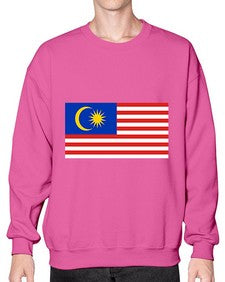 Malaysia 1218# - world flags- Sweatshirt - Crew
