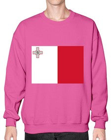 Malta 1222# - world flags- Sweatshirt - Crew