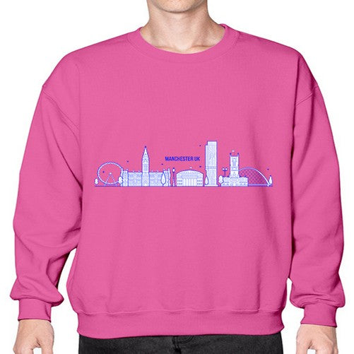 Manchester 1230# - cities- Sweatshirt - Crew