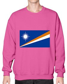 Marshall Islands 1242# - world flags- Sweatshirt - Crew
