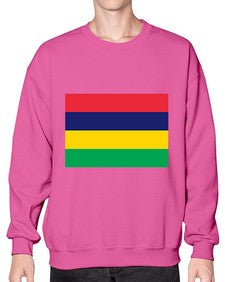 Mauritius 1261# - world flags- Sweatshirt - Crew