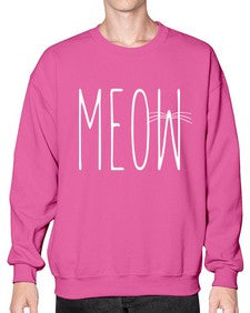 Meoww - cats- Sweatshirt - Crew
