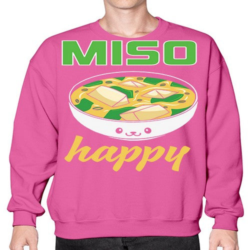 Miso Anime Japanese Food Lover 268# - anime- Sweatshirt - Crew