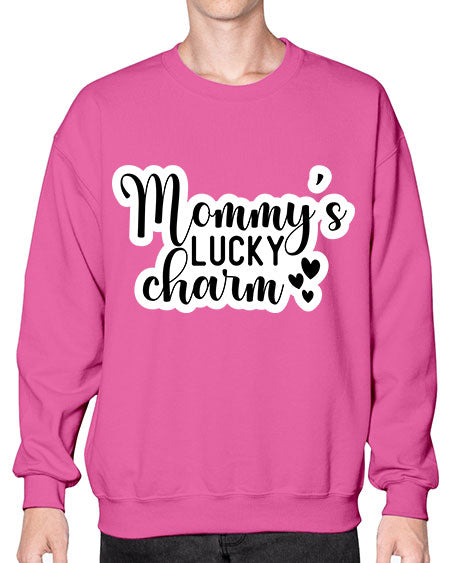 Mommy s Lucky Charm 407# - baby- Sweatshirt - Crew