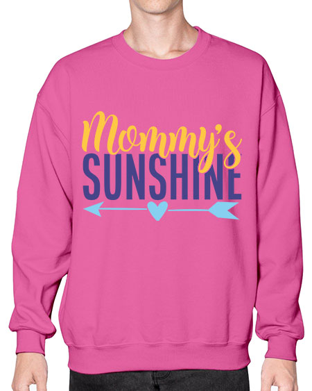Mommys Sunshine Style 156# - baby- Sweatshirt - Crew