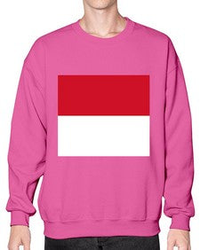 Monaco 1333# - world flags- Sweatshirt - Crew