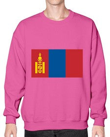Mongolia 1336# - world flags- Sweatshirt - Crew