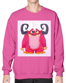 Monster 178# - cartoon animals- Sweatshirt - Crew