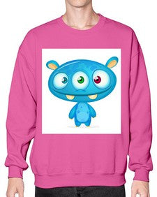 Monster 181# - cartoon general- Sweatshirt - Crew
