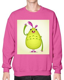 Monster 183# - cartoon animals- Sweatshirt - Crew