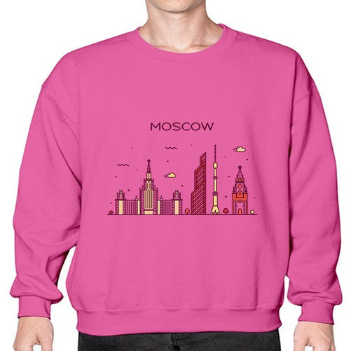 Moscow 1357# - cities- Sweatshirt - Crew