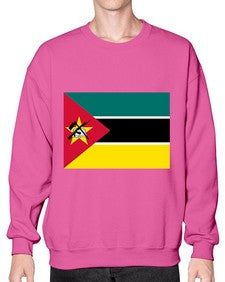 Mozambique 1379# - world flags- Sweatshirt - Crew