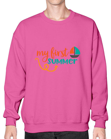 My first summer 89# - summer- Sweatshirt - Crew