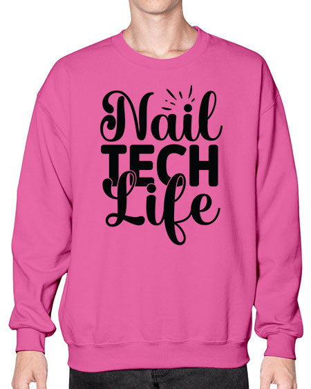 Nail Tech Life 1126# - nail tech- Sweatshirt - Crew