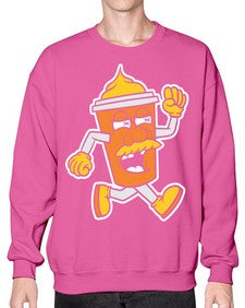 Never too old 197# - cartoon food- Sweatshirt - Crew