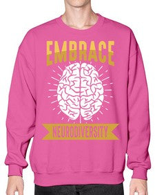NewEmbraceNeurodiversity 199# - alzheimers- Sweatshirt - Crew