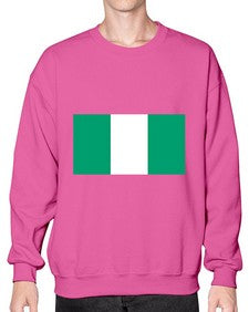 Nigeria 1493# - world flags- Sweatshirt - Crew