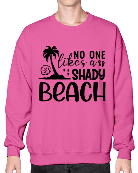 No one likes a shady beach 01# - summer- Sweatshirt - Crew