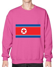 North Korea 1511# - world flags- Sweatshirt - Crew