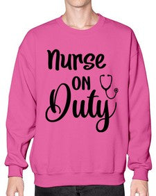 Nurse on duty 1188# - nurse- Sweatshirt - Crew