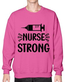 Nurse strong 1194# - nurse- Sweatshirt - Crew