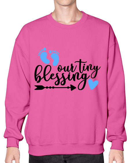 Our Tiny Blessing Style 427# - baby- Sweatshirt - Crew