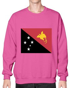 Papua New Guinea 1574# - world flags- Sweatshirt - Crew
