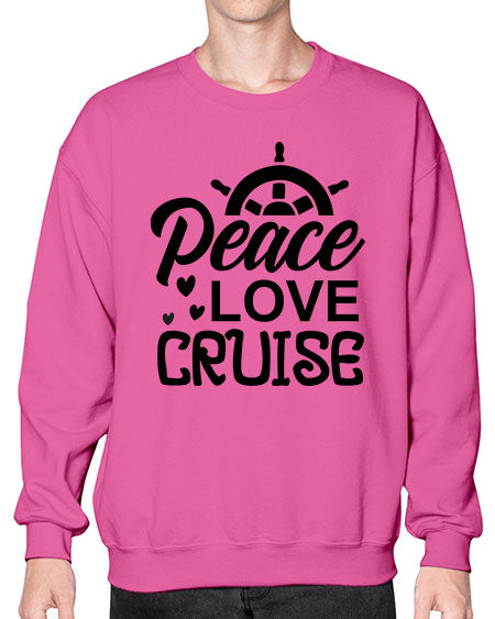Peace love cruise 01# - summer- Sweatshirt - Crew