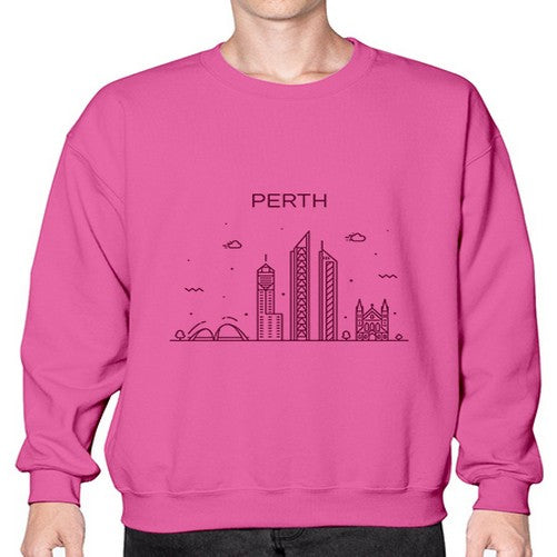 Perth 1595# - cities- Sweatshirt - Crew