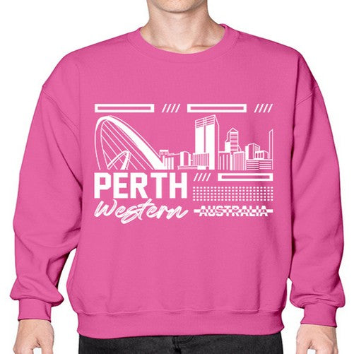 Perth 1597# - cities- Sweatshirt - Crew