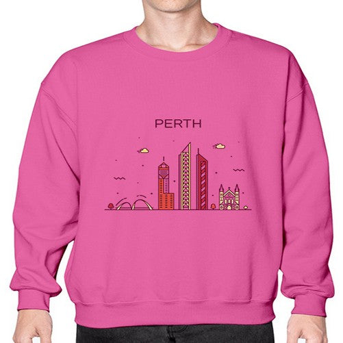 Perth 1598# - cities- Sweatshirt - Crew