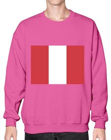 Peru 1599# - world flags- Sweatshirt - Crew