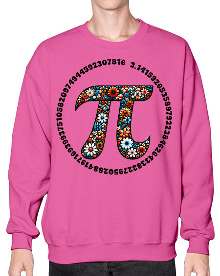 Pi Day Sweatshirt Funny Math 19# - pi- Sweatshirt - Crew