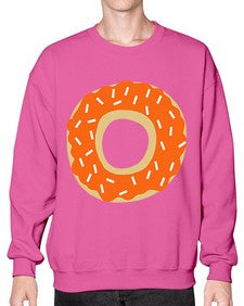Pumpkindonut 204# - cartoon food- Sweatshirt - Crew