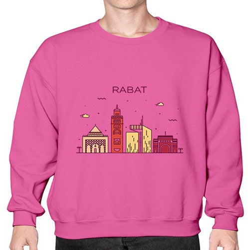Rabat 1706# - cities- Sweatshirt - Crew
