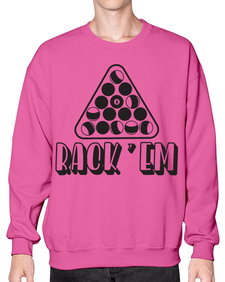 Rack em 558# - billards- Sweatshirt - Crew