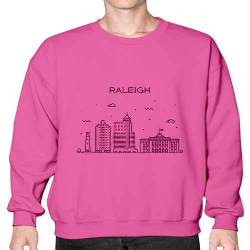 Raleigh 1708# - cities- Sweatshirt - Crew