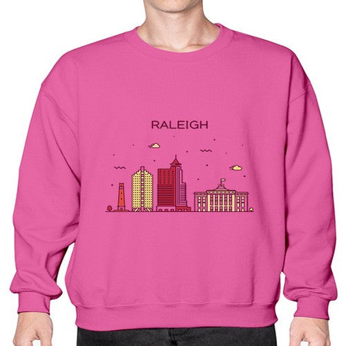 Raleigh 1710# - cities- Sweatshirt - Crew