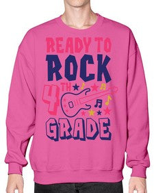 Ready To Rock fourth 732# - fourth grade- Sweatshirt - Crew