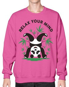 Relax Your Mind 496# - yoga- Sweatshirt - Crew