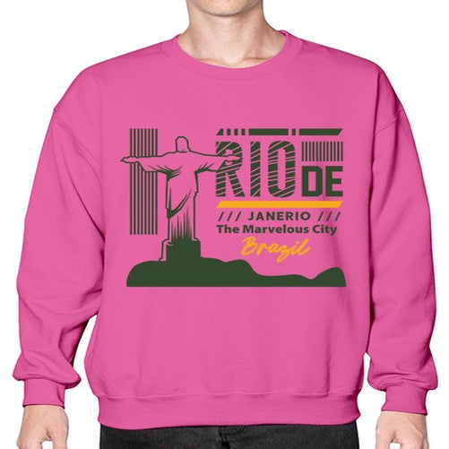 Rio de Janerio 1734# - cities- Sweatshirt - Crew