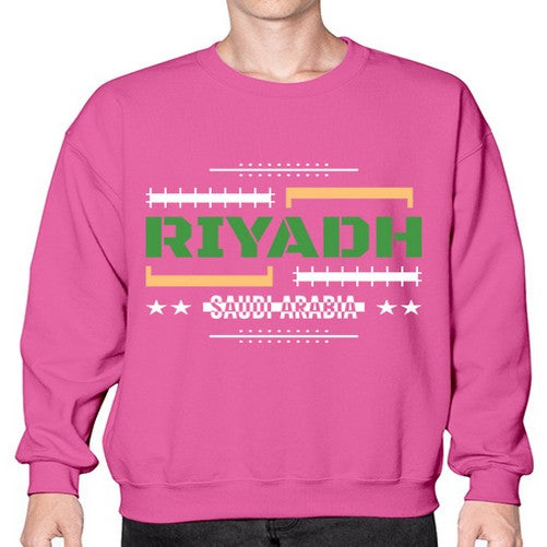 Riyadh 1741# - cities- Sweatshirt - Crew