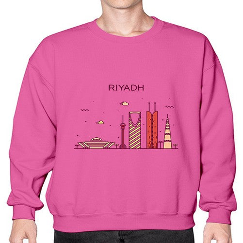Riyadh 1742# - cities- Sweatshirt - Crew