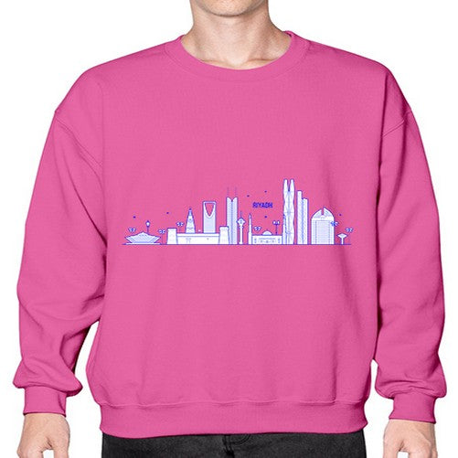Riyadh 1743# - cities- Sweatshirt - Crew