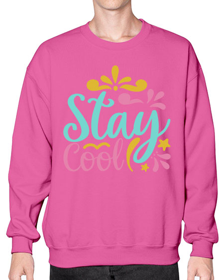 STAY COOL Style 3# - summer- Sweatshirt - Crew