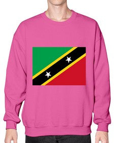 Saint Kitts and Nevis 1764# - world flags- Sweatshirt - Crew