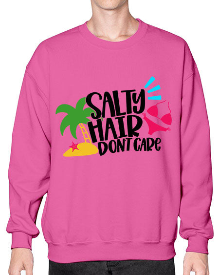 Salty Hair Dont Care Style 29# - summer- Sweatshirt - Crew