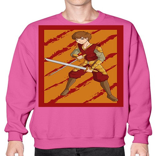Samurai boy 95# - anime- Sweatshirt - Crew